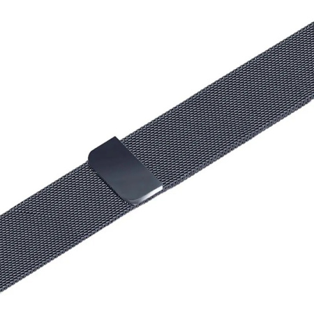 Ремешок Zibelino Metal Milanese loop для Apple Watch 42/44 мм (ZBM-APL-42-GRY) серый