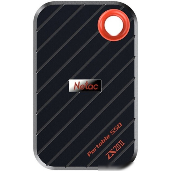 Внешний SSD диск USB3.2 512Gb Netac ZX20 II  [NT01ZX20II-512-32BK](2000/1800 Мб/с)