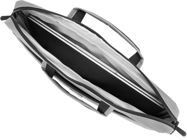 Сумка_для_ноутбука 15.6" Digma R-212 серый/черный полиэстер (R212GBK)