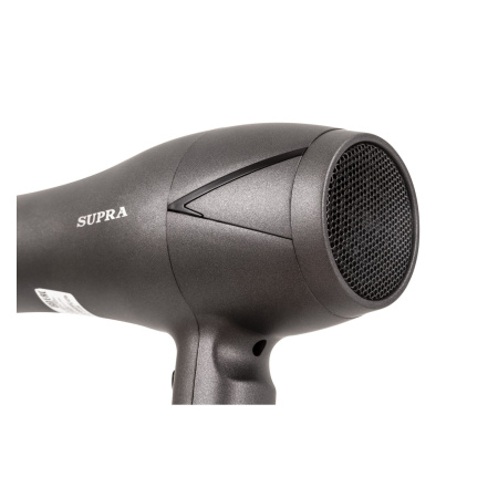 Фен Supra PHS-2011M Black 2000Вт, 3 режима, 1 насадка