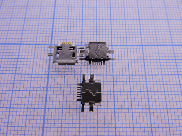 Системный разъём №009 micro-USB Nokia N97/N97 mini/E52/E55