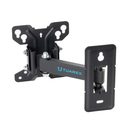 Кронштейн Tuarex ALTA-108 черный настенный,10-27",до 20кг,нак. +5° -15°,от ст. 60-185мм