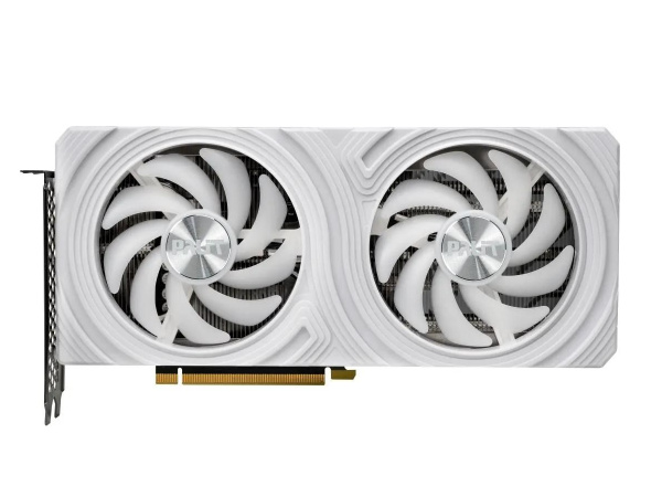Видеокарта GeForce RTX4070 Palit 12Гб DUAL WHITE OC GDDR6X,192bit,HDMI,3DP (NE64070S19K9-1048L) ret