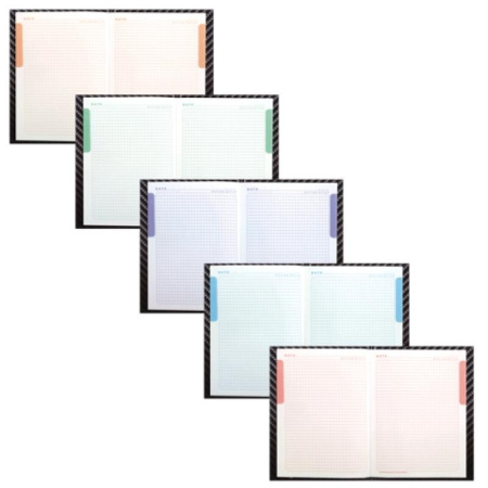 Бизнес-Блокнот Hatber А5 80л "Carbon Style" (80ББ5В1_14359)