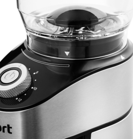 Кофемолка Kitfort КТ-744 Silver 200Вт, вместим. стакана 100г, жернова