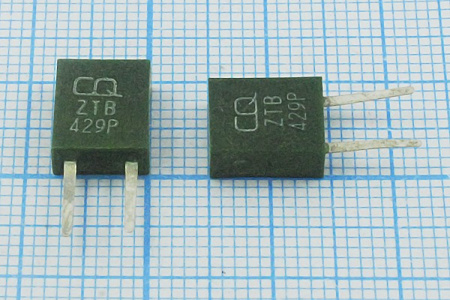 Кварцевый резонатор   429кГц, ZTB, DIP
