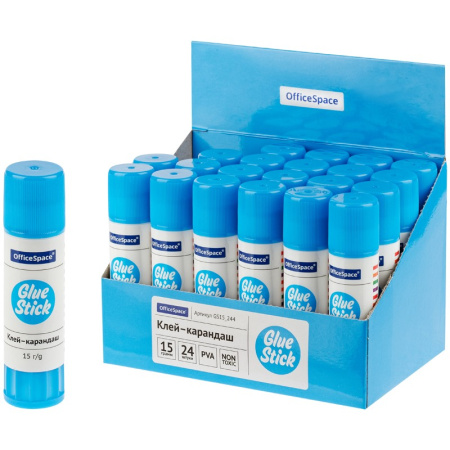 Клей-карандаш OfficeSpace 15гр. (GS15_244)