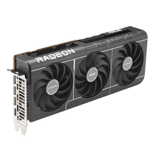 Видеокарта Radeon RX 9070 XT ASUS 16Гб PRIME OC GDDR6,256bit,HDMI,3DP,3FAN (PRIME-RX9070XT-O16G) ret