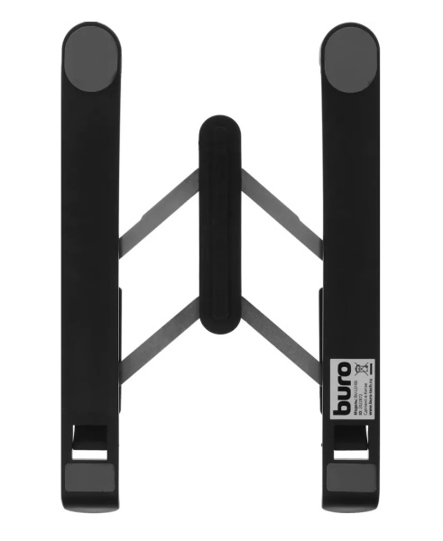 Подставка для ноутбука Buro BU-LS100 260x20x60мм пластик ABS черный