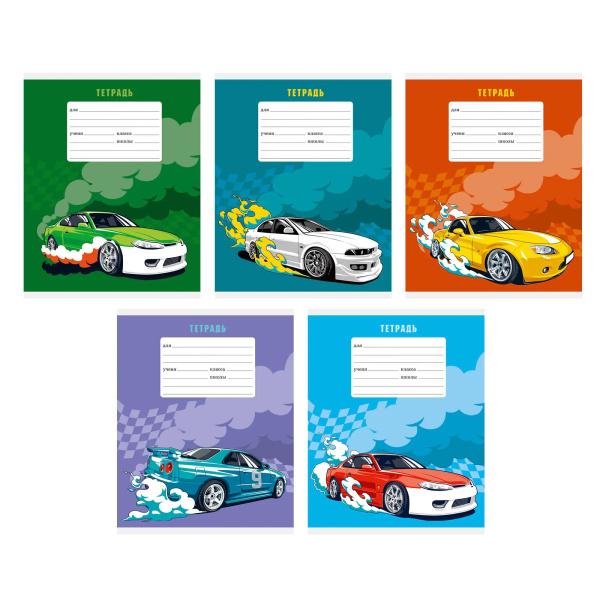 Тетрадь 18л. кл. "Гонка" Эксмо ТКЛ188975