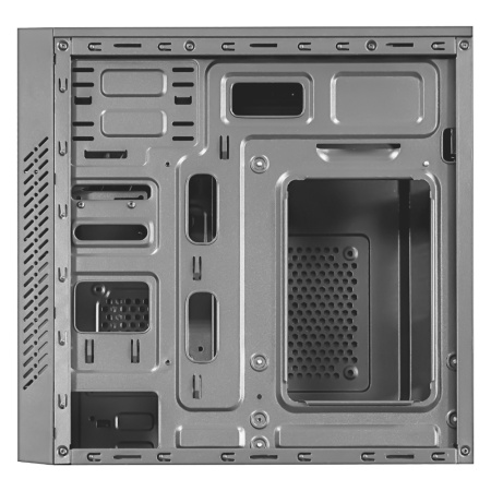 Корпус mATX Б_БП Ginzzu D350 RGB (USB, Audio, RGB Led, черный)