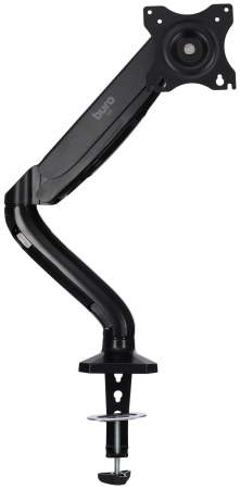 Кронштейн для мониторов ЖК Buro M1 черный 17"-27" макс.9кг крепление к столешнице поворот и наклон, черный