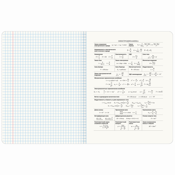 Тетрадь предметная 48л. Anime Girls "Физика" BRAUBERG 