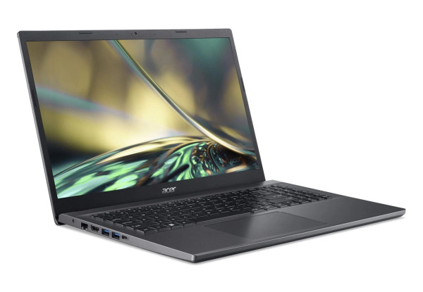 Ноутбук 15.6" Acer Aspire 5 A515-57-506D, IPS, Intel Core i5 12450H 2ГГц, 8-ядерный, 16ГБ DDR4, 512ГБ SSD, Intel UHD Graphics, без ОС, металлический