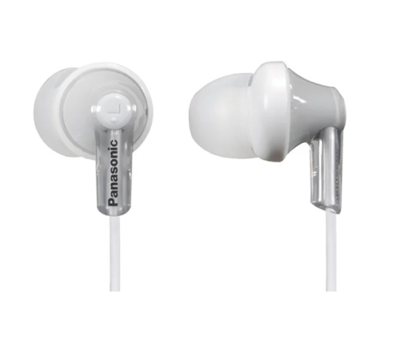 Наушники Panasonic RP-HJE120EES вкладыши, 16Ом, 97дБ, кабель 1.2м, Серебристый
