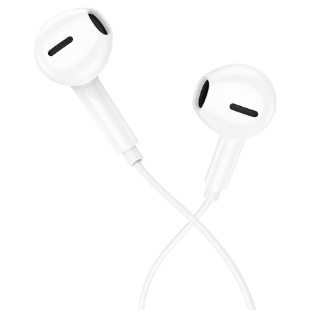 Гарнитура проводная BOROFONE BM71 вставные, кабель 1.2м, белый