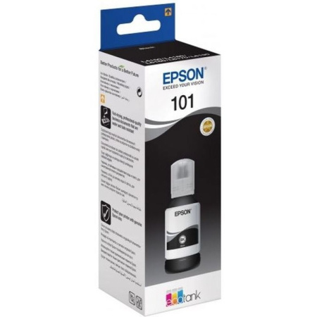 Контейнер_с_чернилами Epson 101 (C13T03V14A) для L4150/L4160/L6160/L6170/L6190 черный (127 мл)