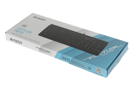 Клавиатура USB A4Tech Fstyler FK15 Black