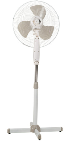 Вентилятор напольный Oasis VF-40PWG Белый, 40Вт, 3 скорости, 1шт. в коробке