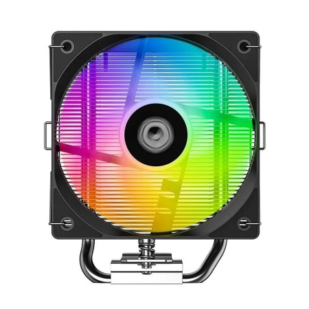 Кулер S115х/1200/1700/1851/AMx ID-COOLING SE-903-XT V2 ARGB (150W/100mm/500-2500rpm/ARGB/3 тепл.трубки/черный)