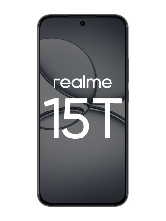 Смартфон Realme 15T 12Гб 256Гб Темно серый 6.57", AMOLED, 2372*1080, 2*2.5+6*2ГГц, 50+2Мп, 50Мп, NFC, 5G, 7000мАч, And 15