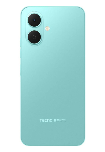 Смартфон Tecno SPARK Go 2 3Гб 64Гб Turquoise Green 6.67", IPS, 1600*720, 2*1.8+6*1.6ГГц, 13Мп, 8Мп, 4G, 5000мАч, And 15