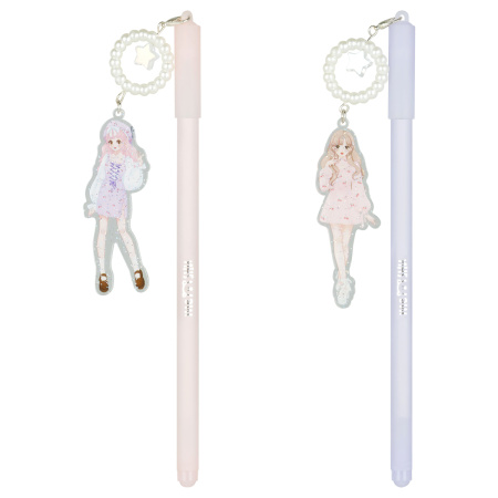 Ручка шариковая MESHU "Girls" 0,5мм, ассорти (MS_51312)