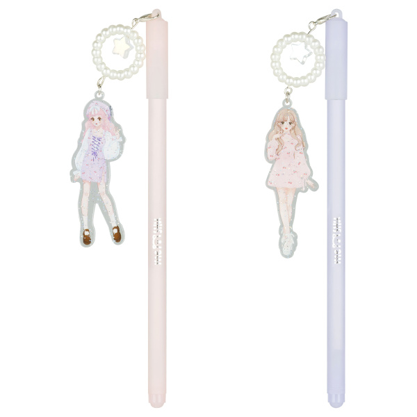 Ручка шариковая MESHU "Girls" 0,5мм, ассорти (MS_51312)