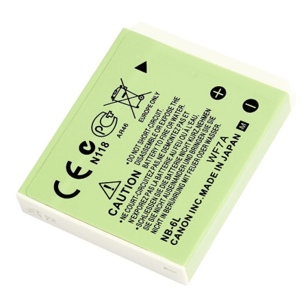 Аккумулятор для фотоаппарата Li-ion 3.7в, 730мАч, совместимый с Canon NB-6L