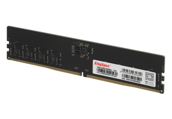 Модуль памяти DIMM DDR5 16Гб 6000МГц KingSpec (KS6000D5P12516G) CL46