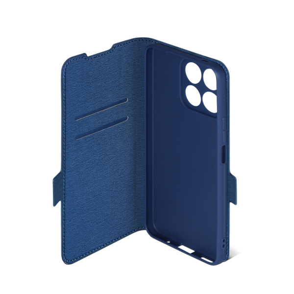 Чехол-книжка для Honor X8a DF hwFlip-116 (blue)