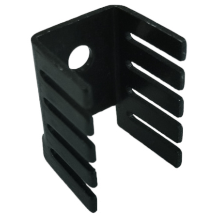 Радиатор  13*20*13мм, алюминий, TO220, Cixi KG-300-1