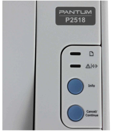 Принтер Лазерный Монохромный A4 Pantum P2518 22 стр/м USB Grey