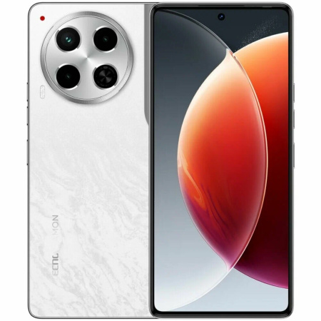 Смартфон Tecno Camon 30 8Гб 256Гб Uyuni Salt White 6.8", AMOLED, 2436*1080, 2*2.2+6*2ГГц, 50+2+0.08Мп, 50Мп, 4G, NFC, 5000мАч, And 14
