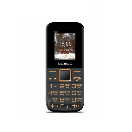 Сотовый Texet TM-202 Черный 2sim/1.77"/160*128/microSD/32Mb/1800мАч/моноблок