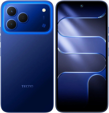 Смартфон Tecno SPARK 50 8Гб 128Гб Сияющий синий 6.78", IPS, 1576*720, 2*2+6*1.7ГГц, 50Мп, 8Мп, 4G, NFC, 7000мАч, And 16