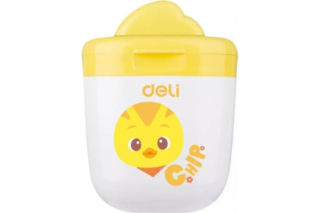 Точилка DELI 1 отв., ассорти (ER01300)
