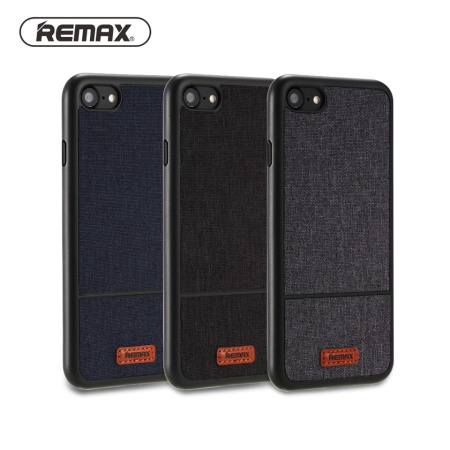 Накладка для Iphone 7 Plus/8 Plus Remax Fabric Series, Black