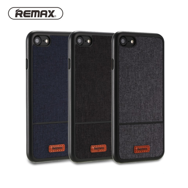 Накладка для Iphone 7 Plus/8 Plus Remax Fabric Series, Black