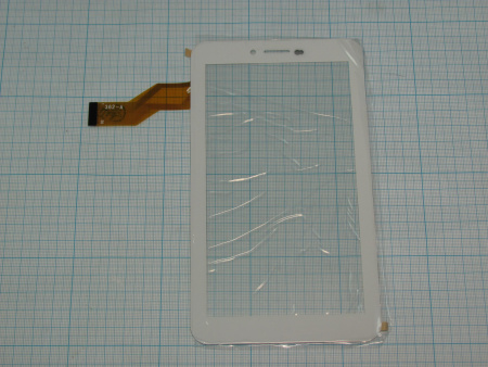 Тачскрин ( Touch screen ) 7.0" FM710301KA Digma optima 7.3/7.4/7.5 Freelander 3GS белый