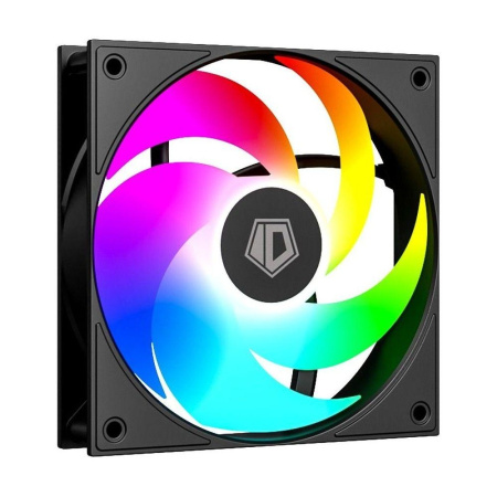 Корпус ID-Cooling View 500 черный без БП mATX 9x120mm 1xUSB2.0 1xUSB3.0 audio bott PSU