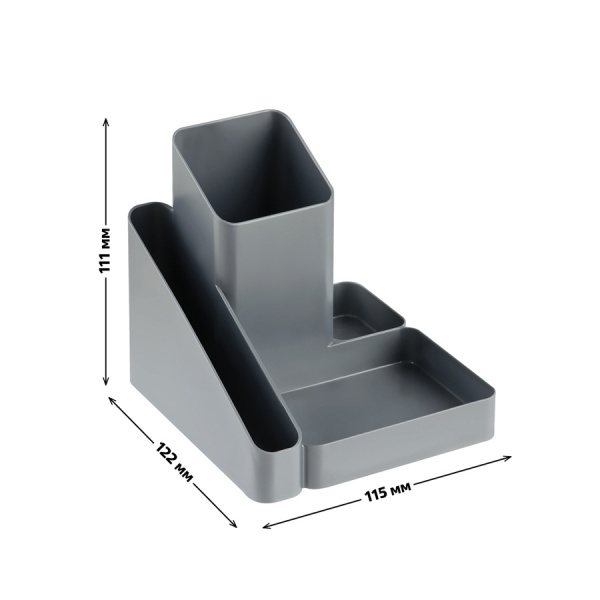 Подставка СТАММ "Имидж", серая (ОР36)