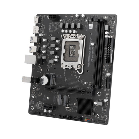Материнская плата Maxsun MS-Challenger B760M-H B760, LGA1700, 2*DDR4, 1*PCIEx16, 1*PCIEx1, 2*M.2, 2*TypeC, 6*USB3.2Gen1, 4*USB2.0, 3*SATA3.0, 1G, DP, HDMI, M-ATX, RTL