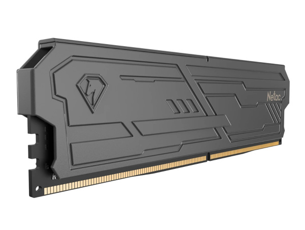 Модуль памяти DIMM DDR4 16Гб 3200МГц Netac Shadow III Black (NTSHD4P32SP-16K) CL16 (радиатор)