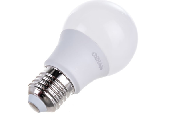 Лампа светодиодная E27 7Вт 6500K груша Osram LED Value LVCLA60 4058075578791