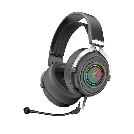 Игровая гарнитура A4Tech Bloody G535P мониторные кабель 2м, Black/Silver