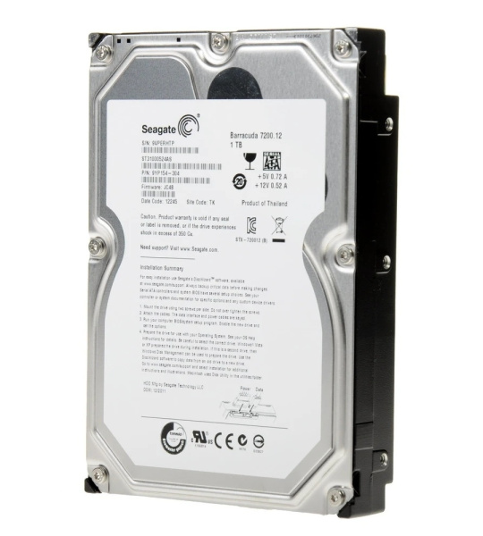 Жесткий диск HDD 1,0Tb Seagate ST31000524AS Barracuda7200,32Mb Refurbished