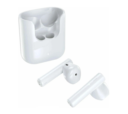 Гарнитура TWS QCY T12 Bt5.1 16Ом (без кабеля) белый