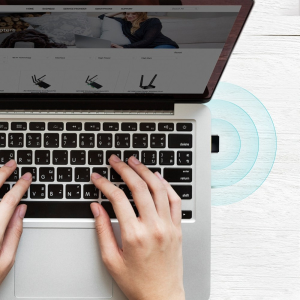 Адаптер WI-FI USB TP-Link Archer T2U Nano AC600 433_Mbps 802.11n/ac 2.4/5 ГГц