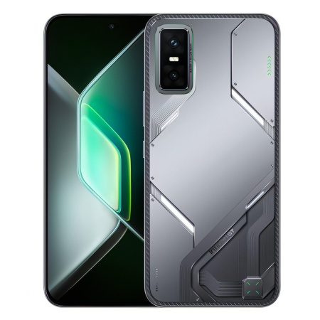 Смартфон INFINIX GT 30 8Гб 256Гб Shadow Ash 6.78", AMOLED, 2720*1224, 4*2.1+4*2.6ГГц, 64+8Мп, 13Мп, 5G, NFC, 5500мАч, And 15